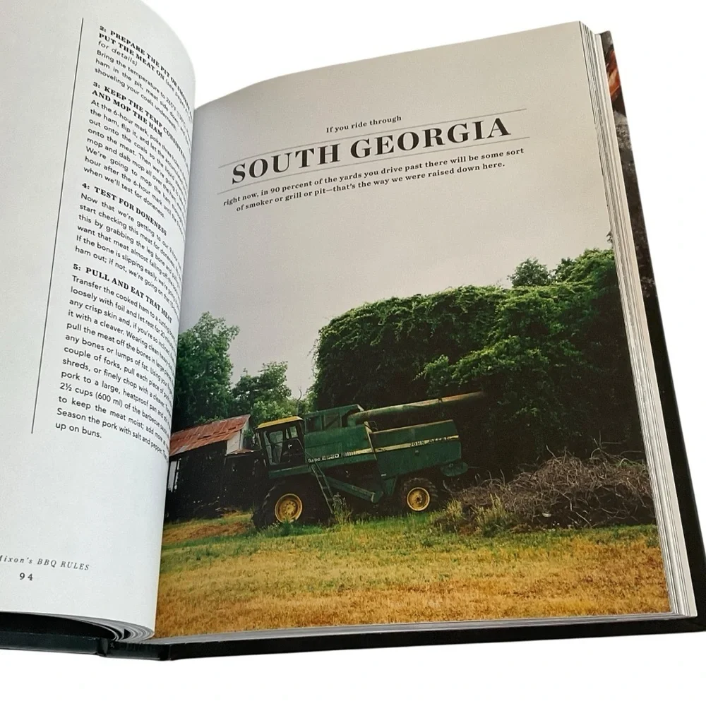 Myron Mixon BBQ Rules Hardcover Smoker Cookbook Guide